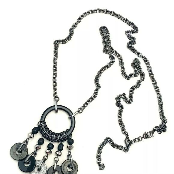 Premier Designs Cha Cha Cha Necklace NWOT 36"+4" - Picture 5 of 11